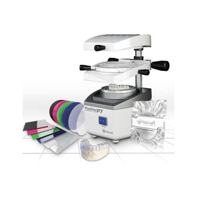 Plastvac P7 - вакуумформер для изготовления временных коронок, защитных капп и форм для отбеливания зубов Plastvac P7 - вакуумформер для изготовления временных коронок, защитных капп и форм для отбеливания зубов